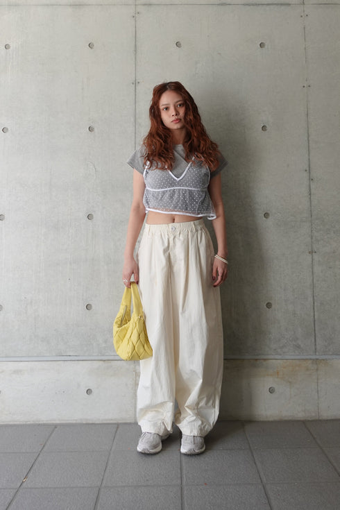 ドットチュールビスチェ